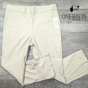 77 Park Pull On Straight Leg Pants Size L